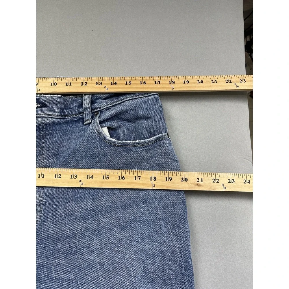 Abercrombie‎ & Fitch The 70s Vintage Flare Ultra High Rise Blue Jeans 32 14R